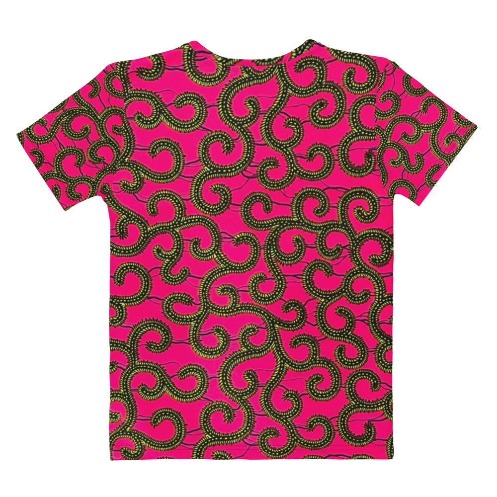 Pink Ankara Women's T-shirt