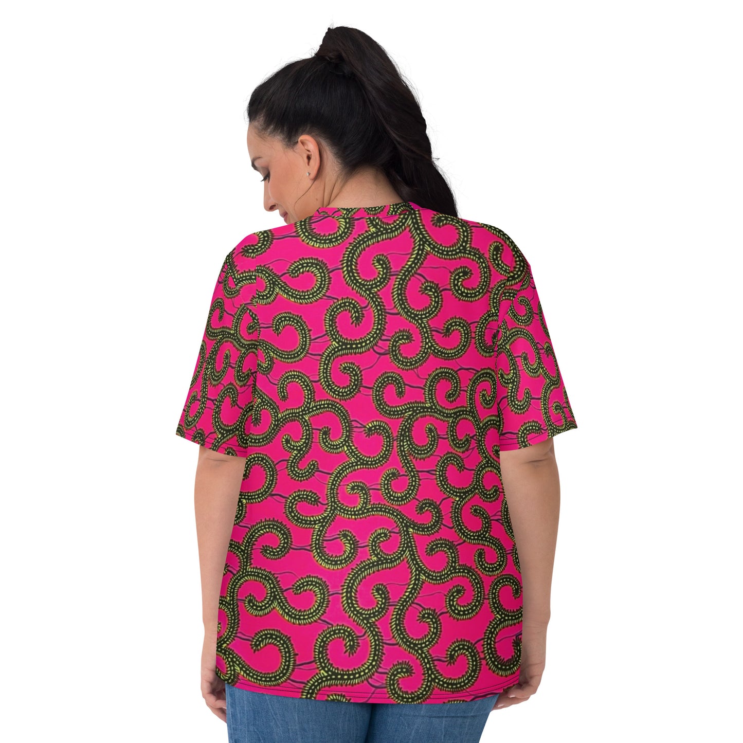 Pink Ankara Women's T-shirt