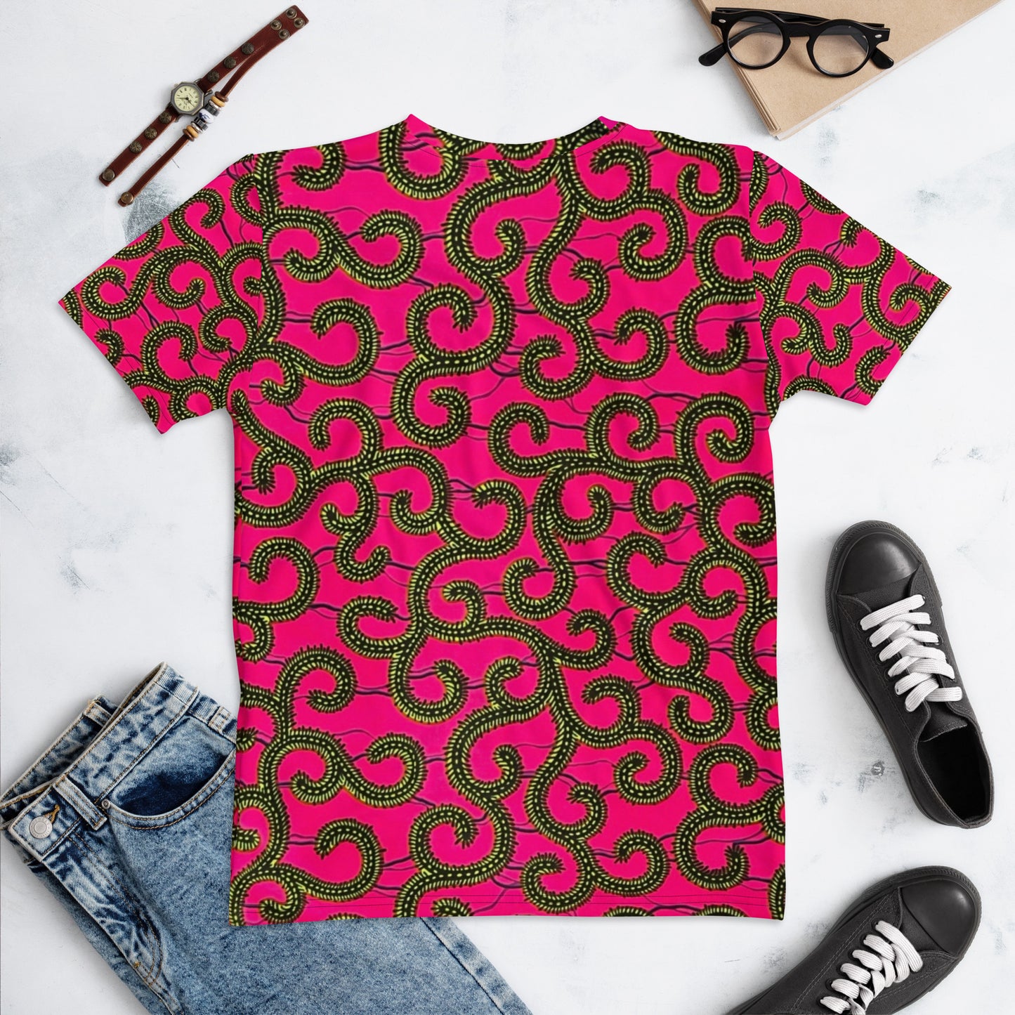 Pink Ankara Women's T-shirt