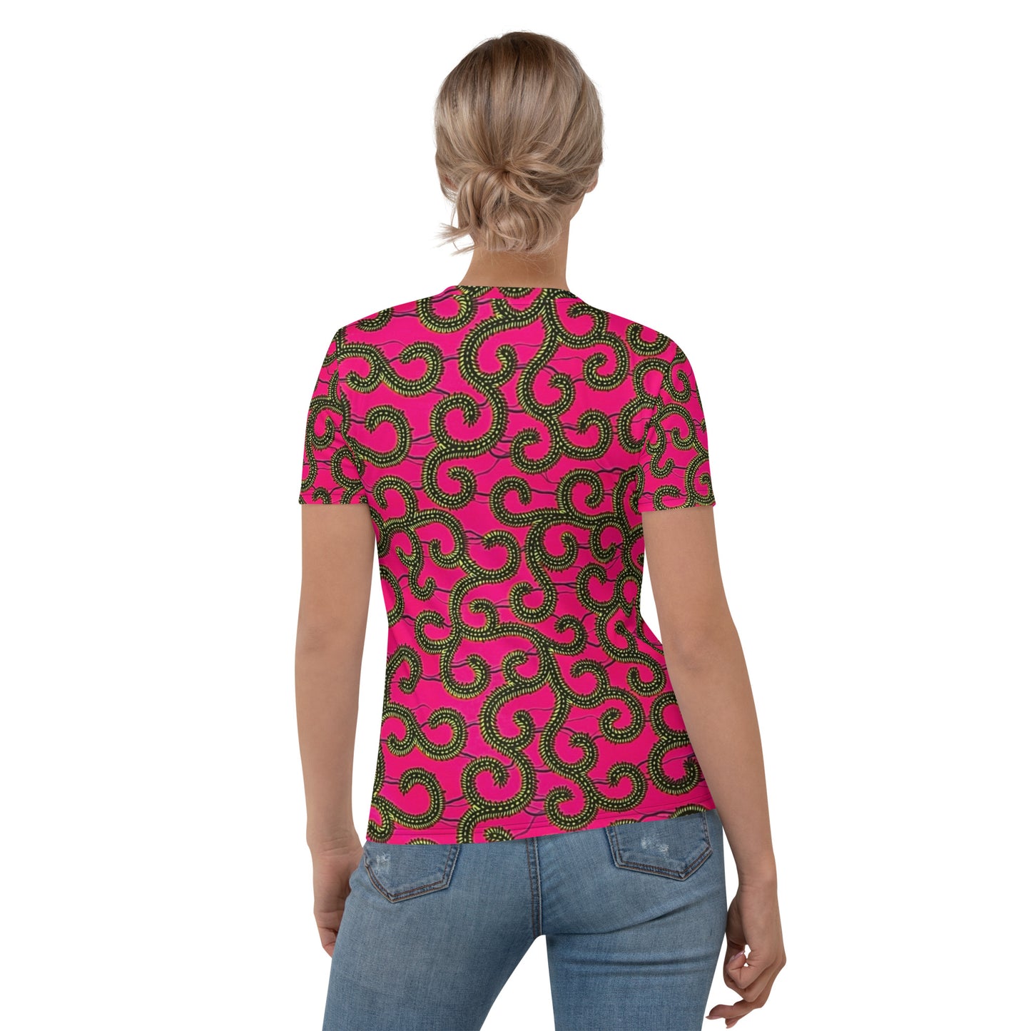 Pink Ankara Women's T-shirt