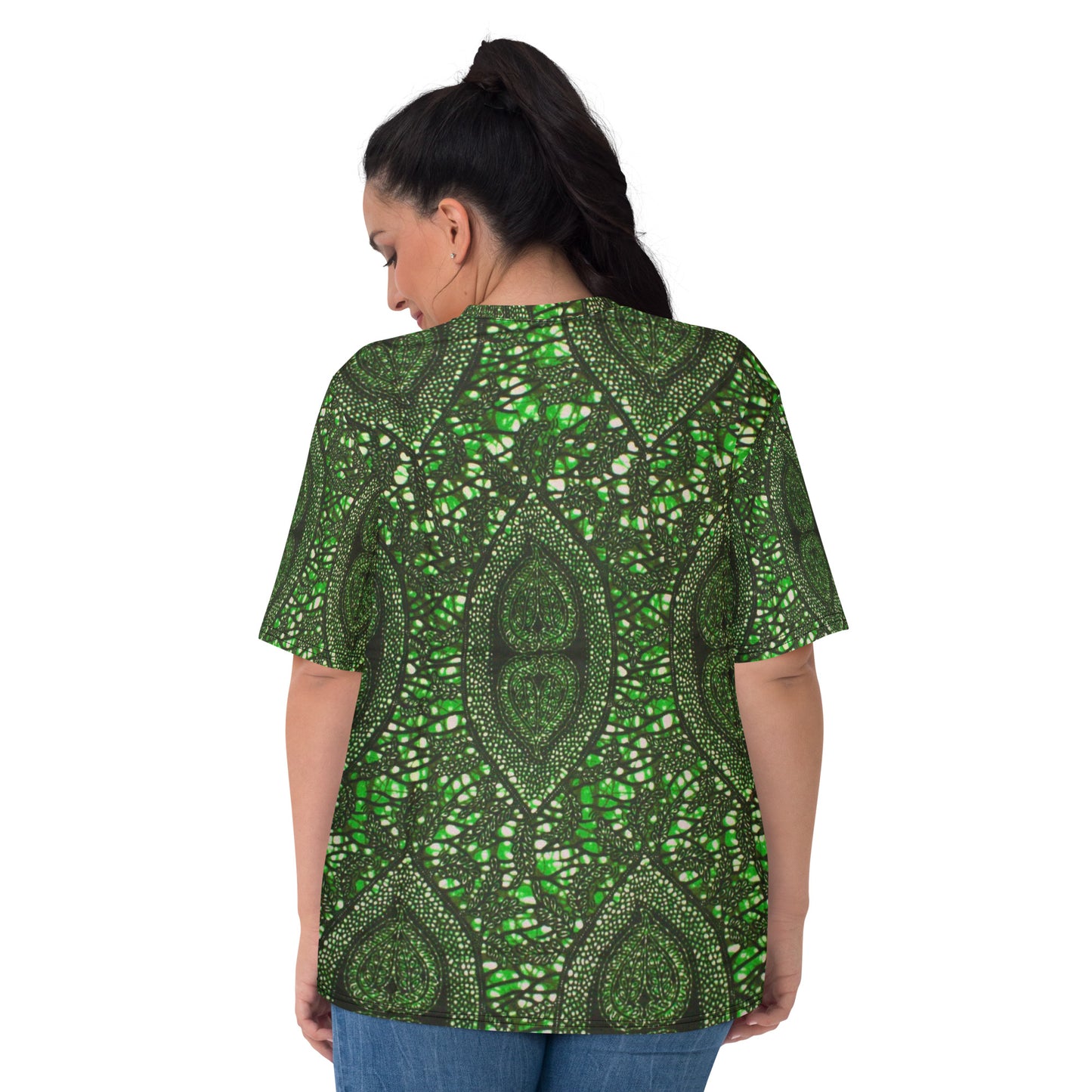 Green Peas Ankara Women's T-shirt