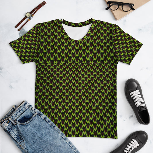 Green Flame Ankara Women's T-shirt