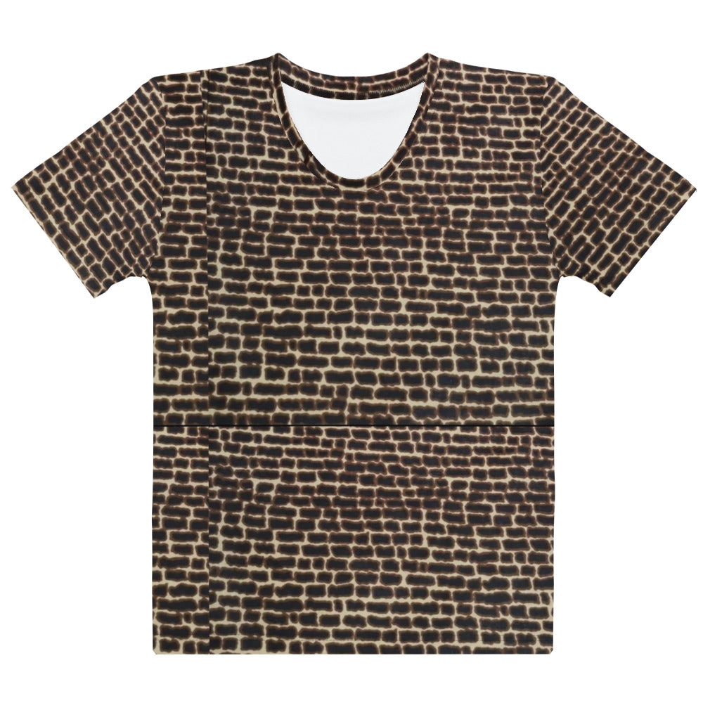 Brown Brick Ankara Women's T-shirt