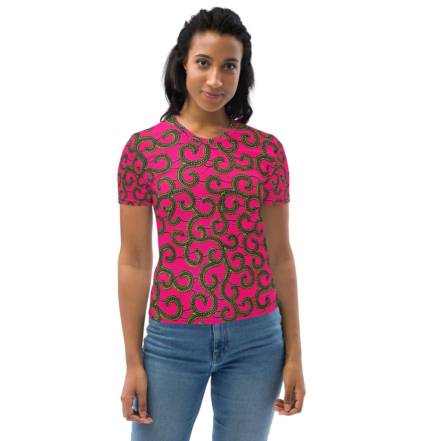 Pink Ankara Women's T-shirt