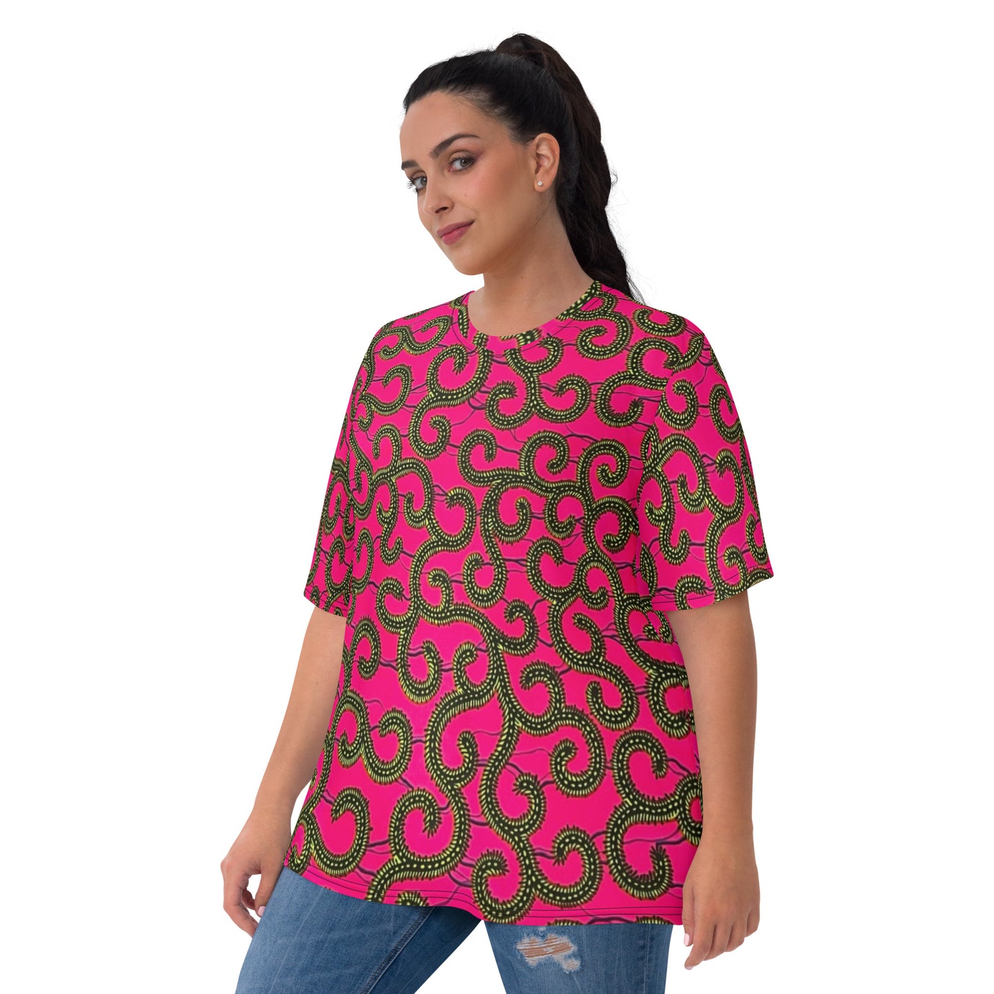 Pink Ankara Women's T-shirt