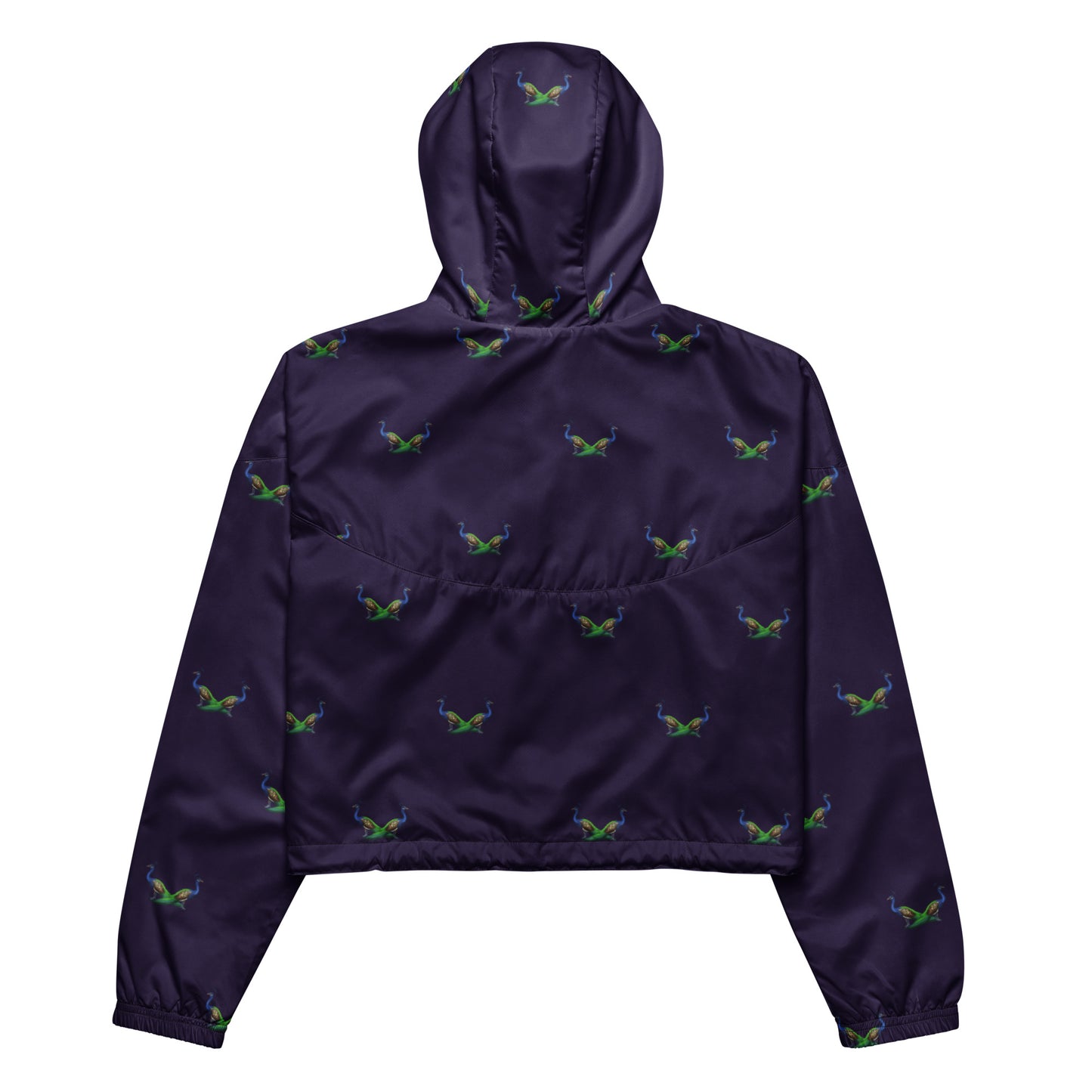 Peacock Women’s Cropped Windbreaker