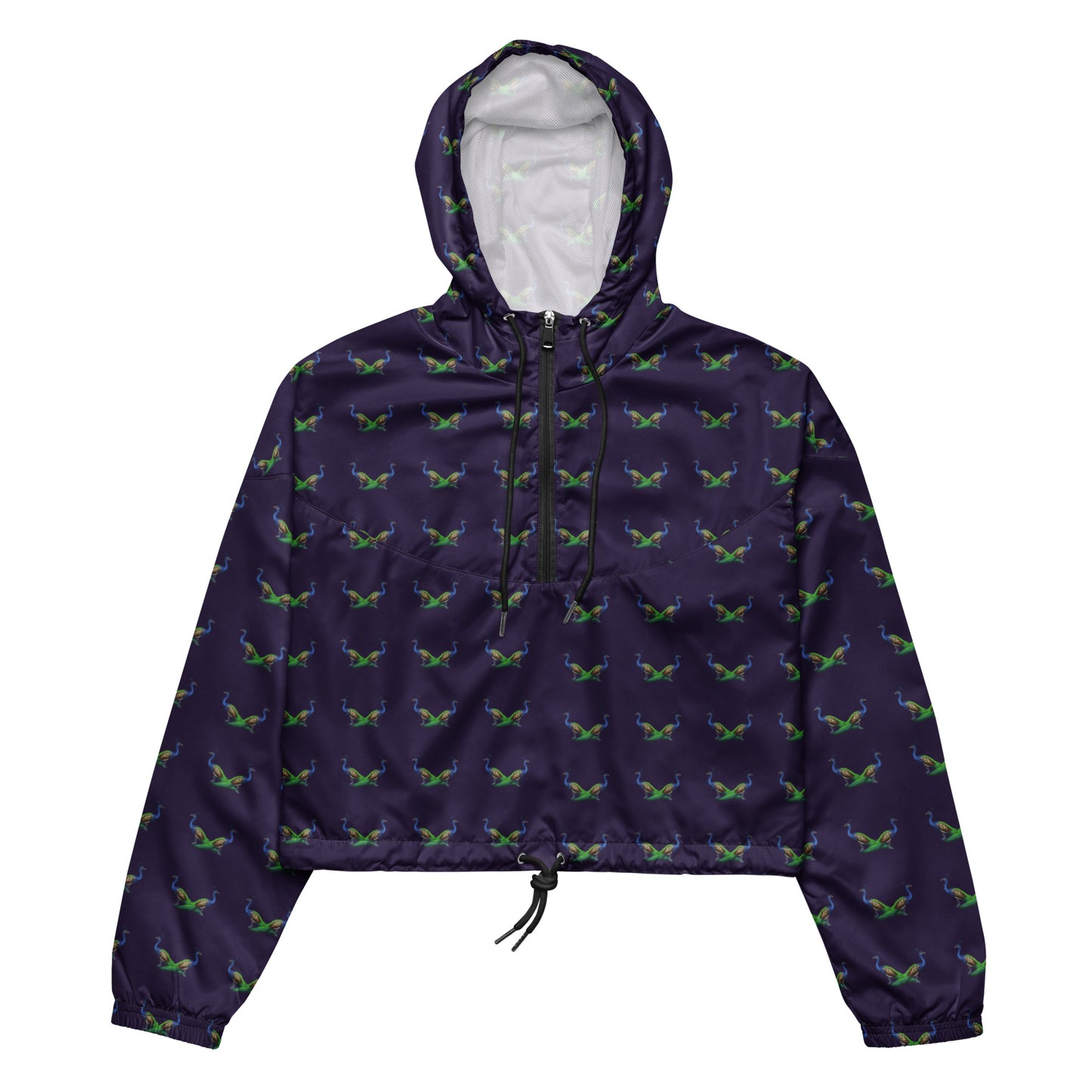 Peacocks Women’s Cropped Windbreaker