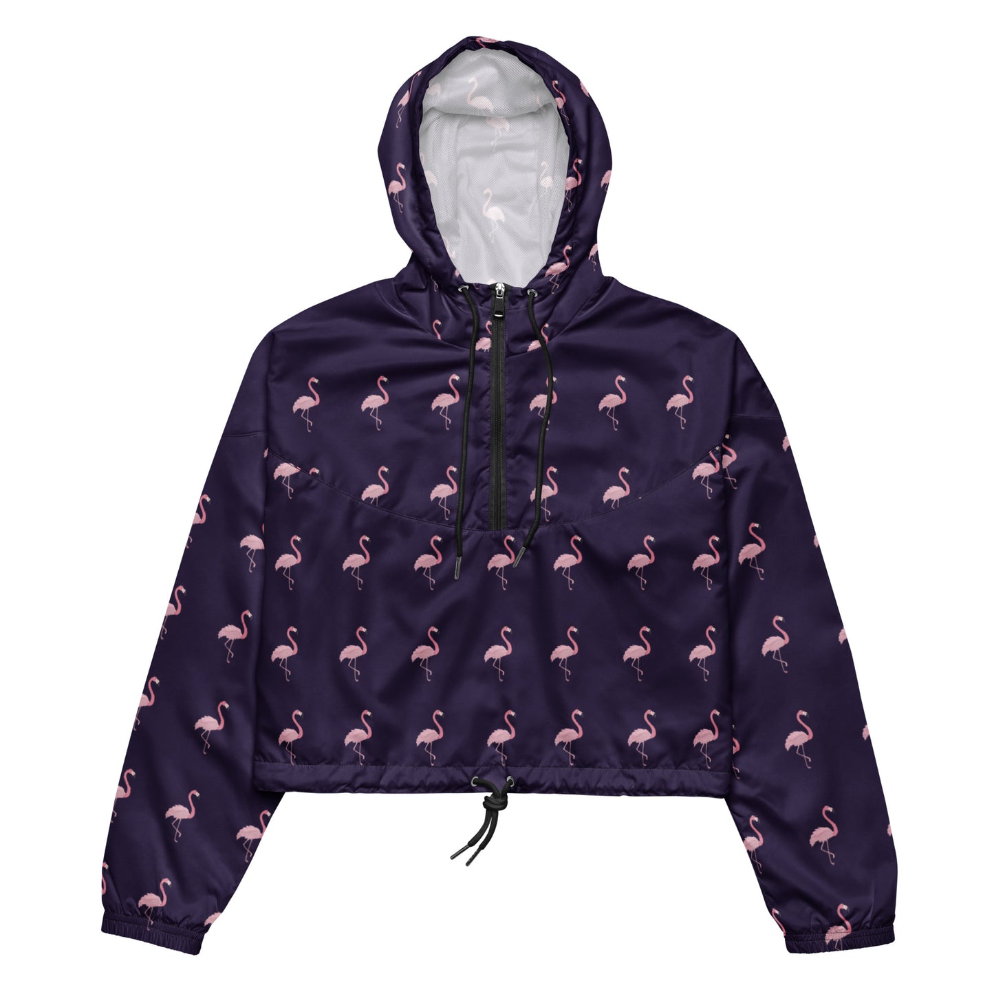 Flamingos Women’s cropped windbreaker