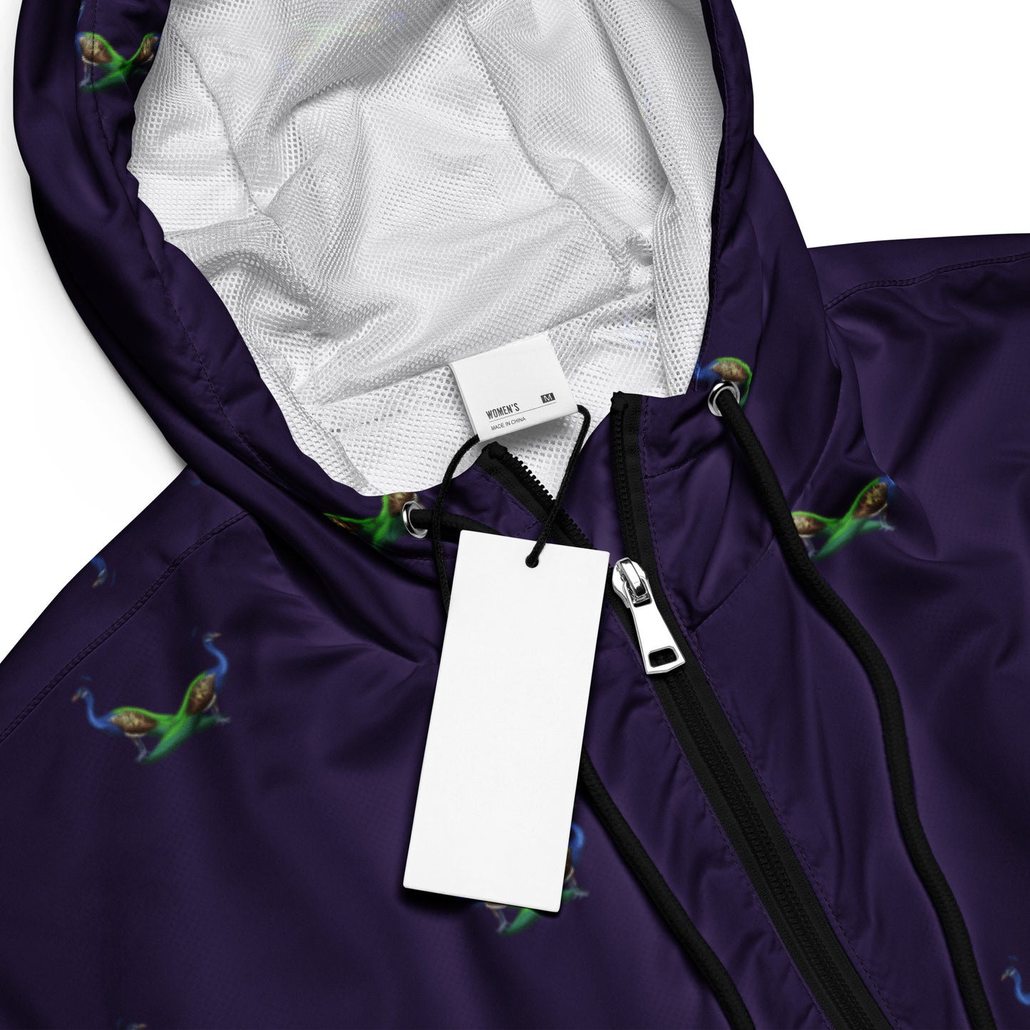 Peacock Women’s Cropped Windbreaker