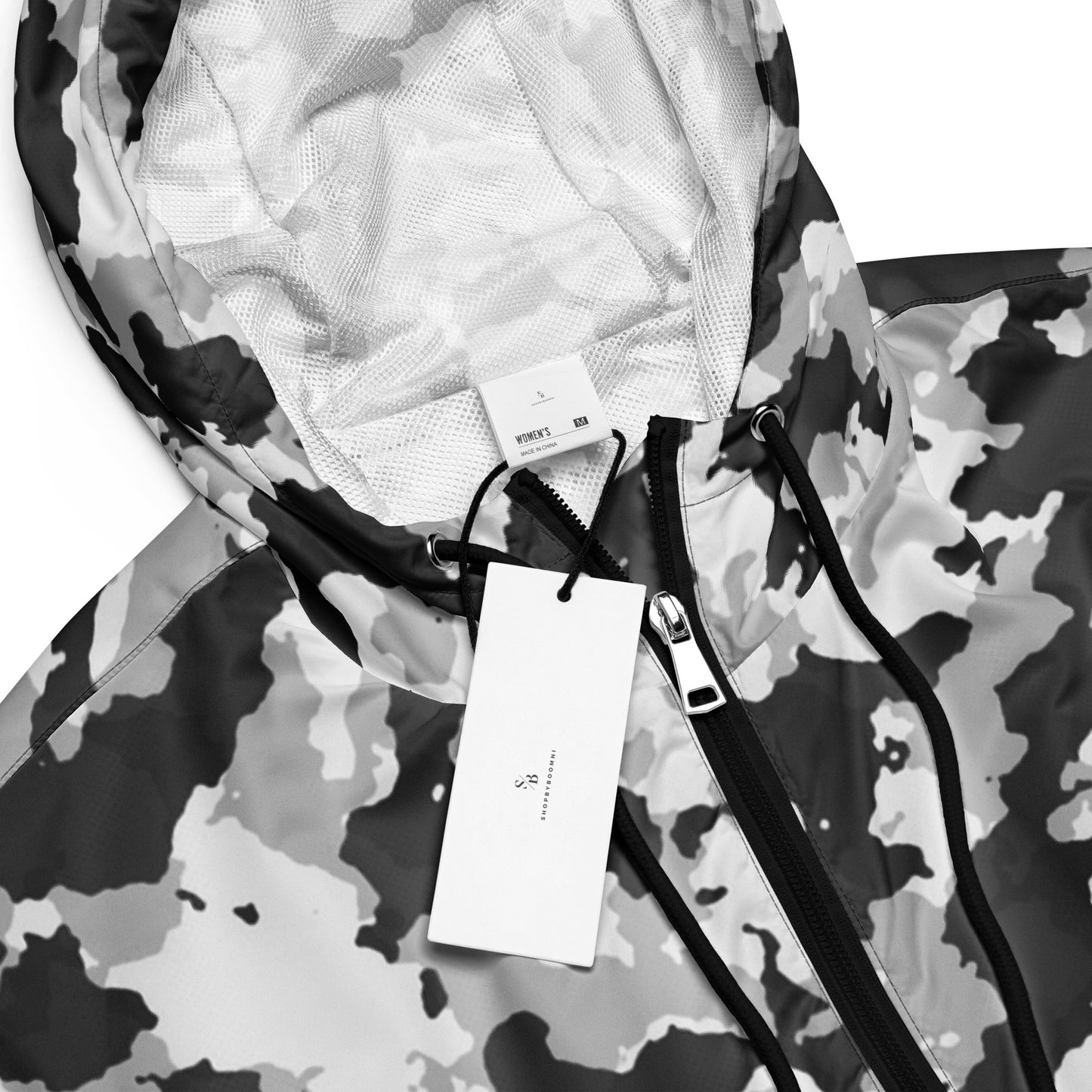 Camouflage Women’s Cropped Windbreaker