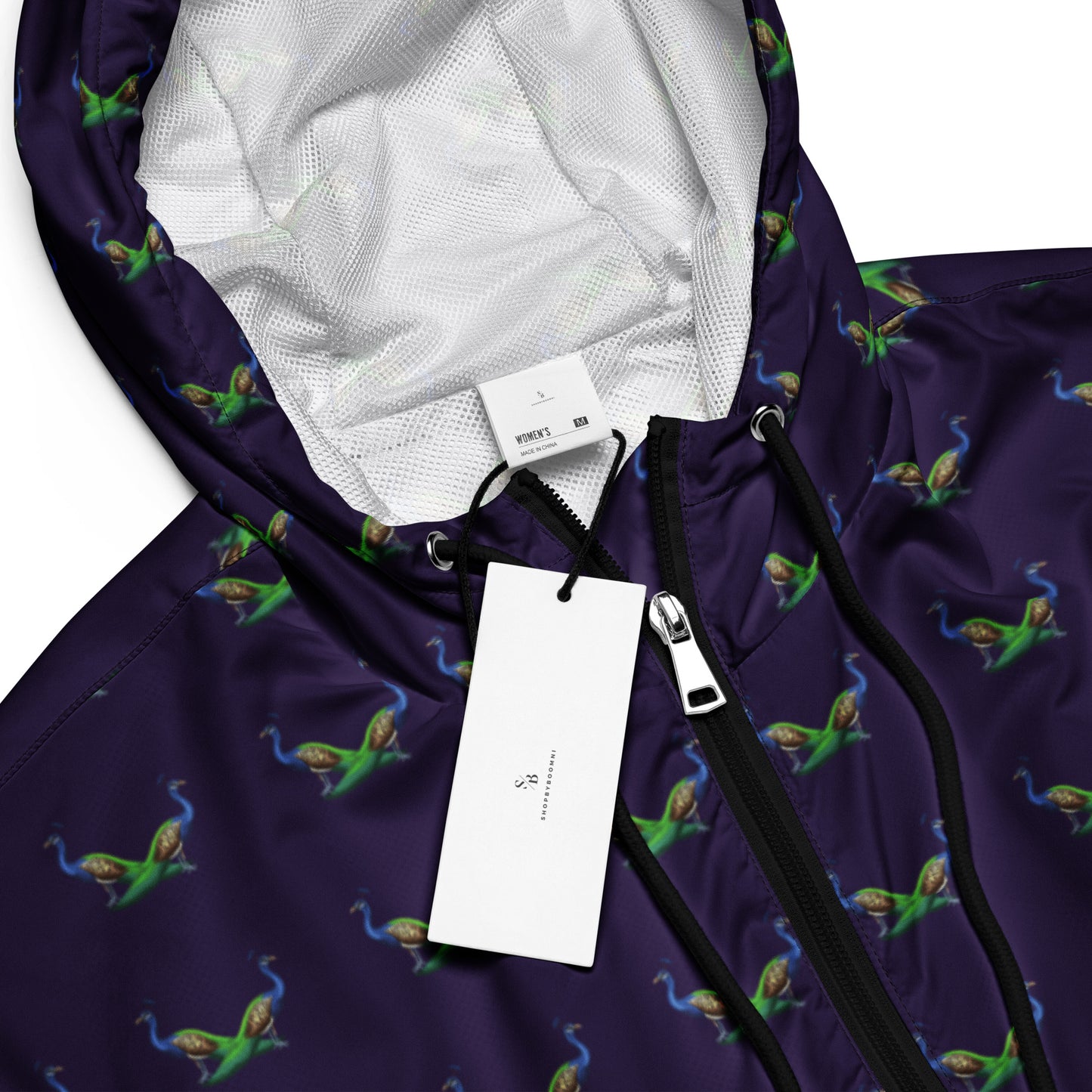 Peacocks Women’s Cropped Windbreaker