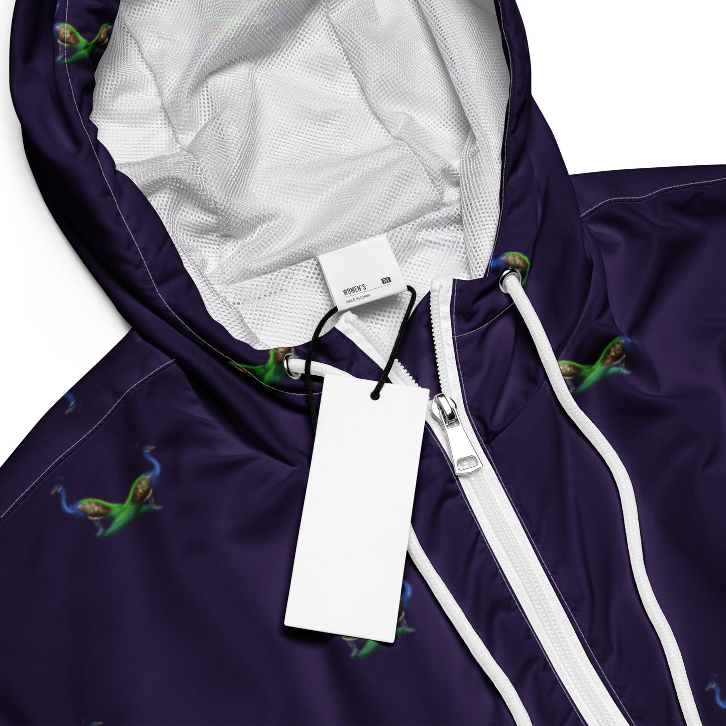 Peacock Women’s Cropped Windbreaker