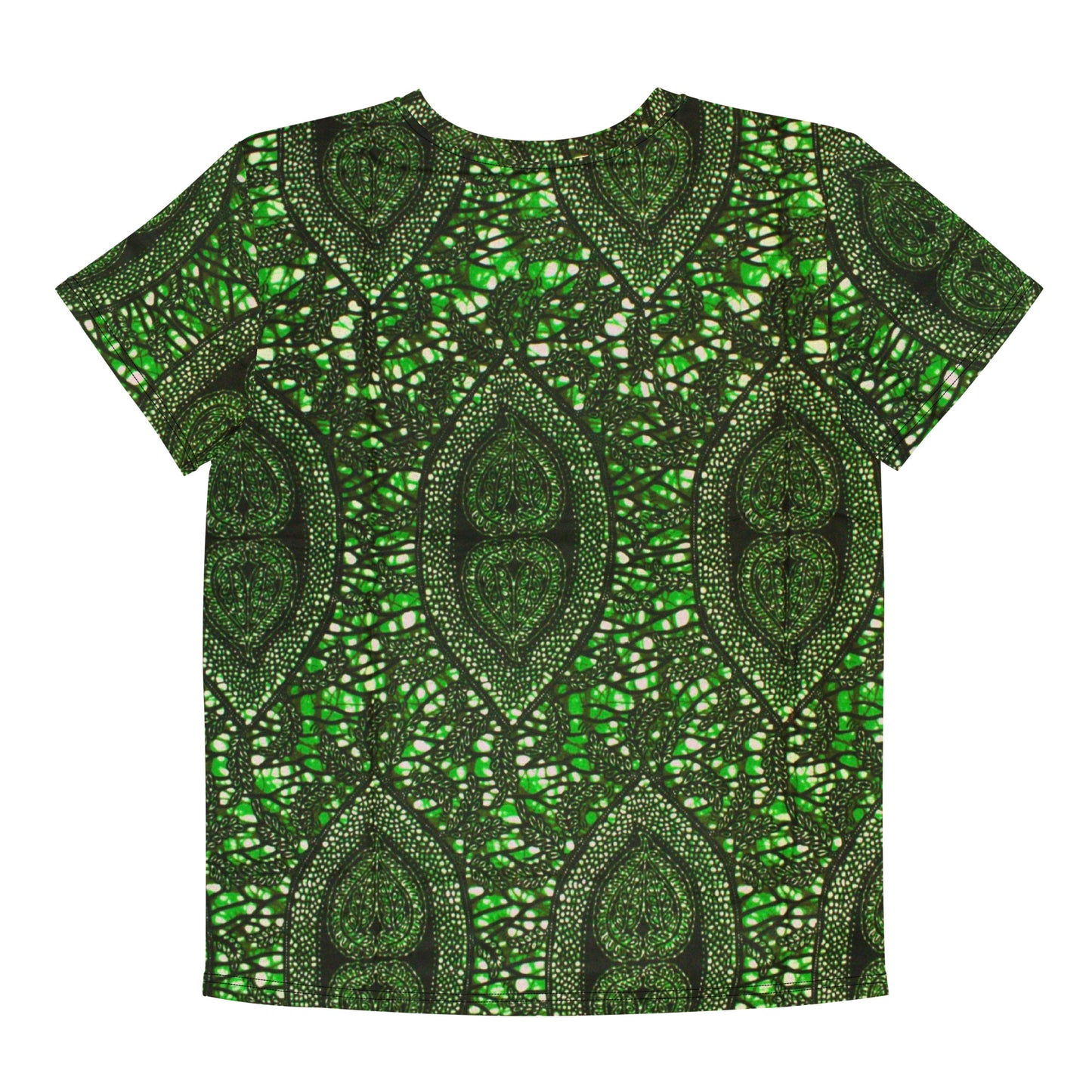 Green Peas Ankara Youth Crew Neck T-shirt