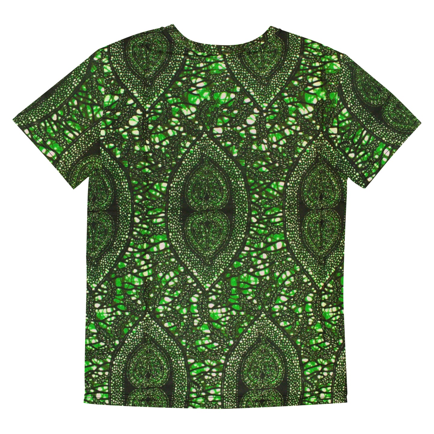 Green Peas Ankara Youth Crew Neck T-shirt