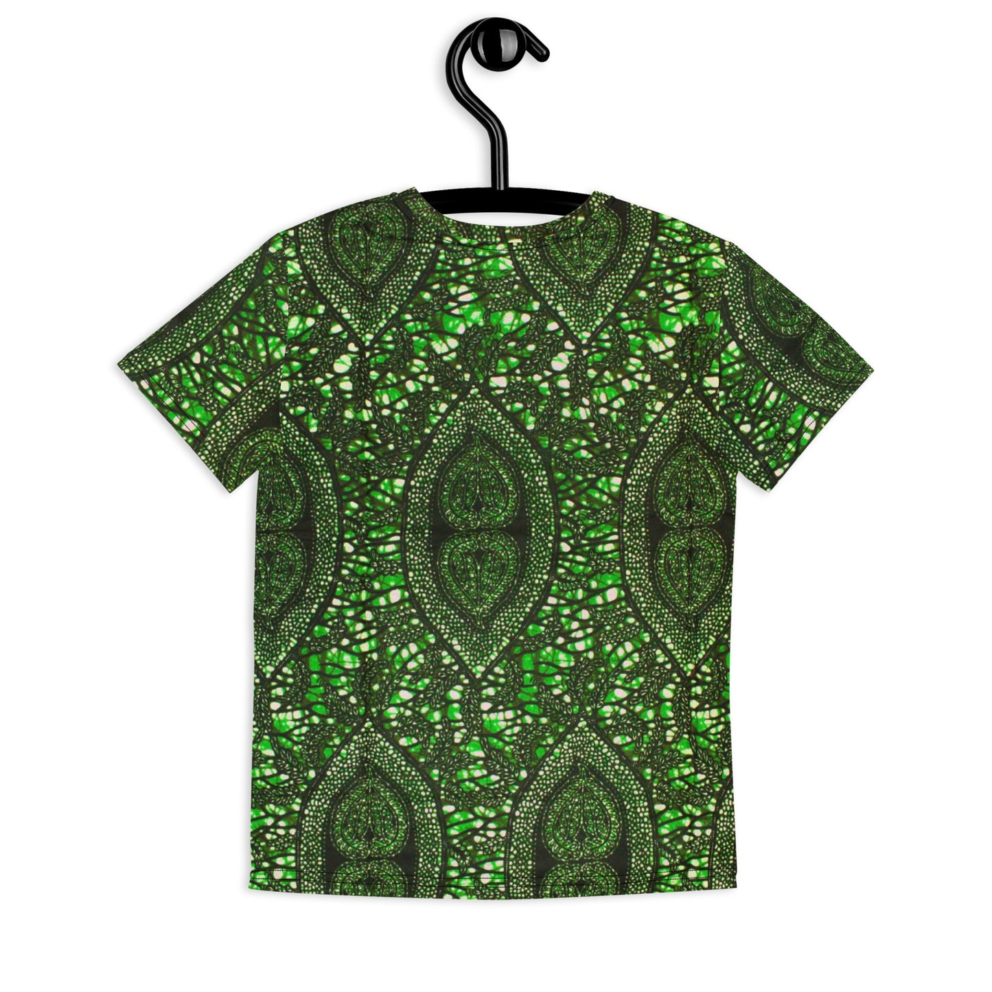 Green Peas Ankara Youth Crew Neck T-shirt