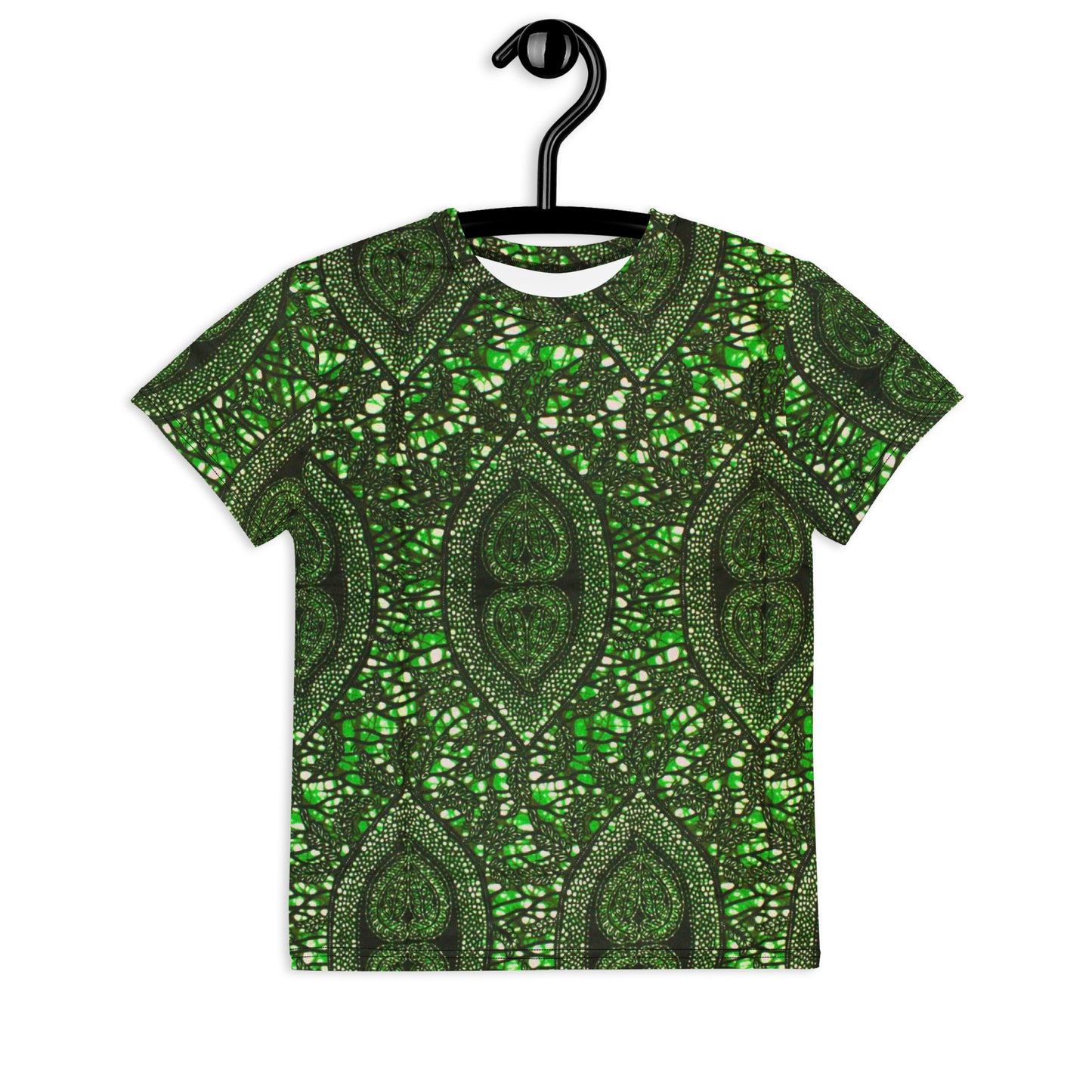 Green Peas Ankara Youth Crew Neck T-shirt