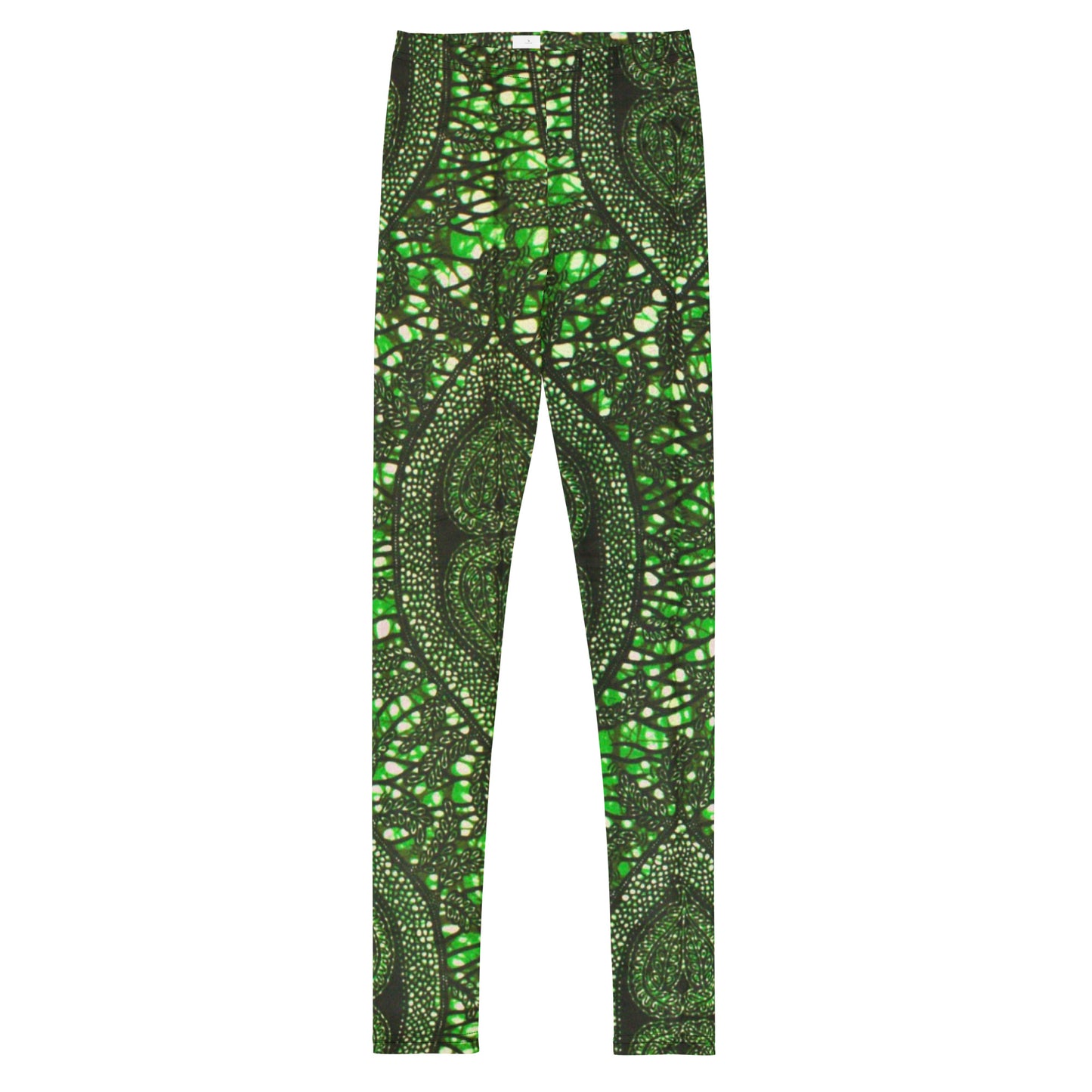 Green Peas Ankara Youth Leggings