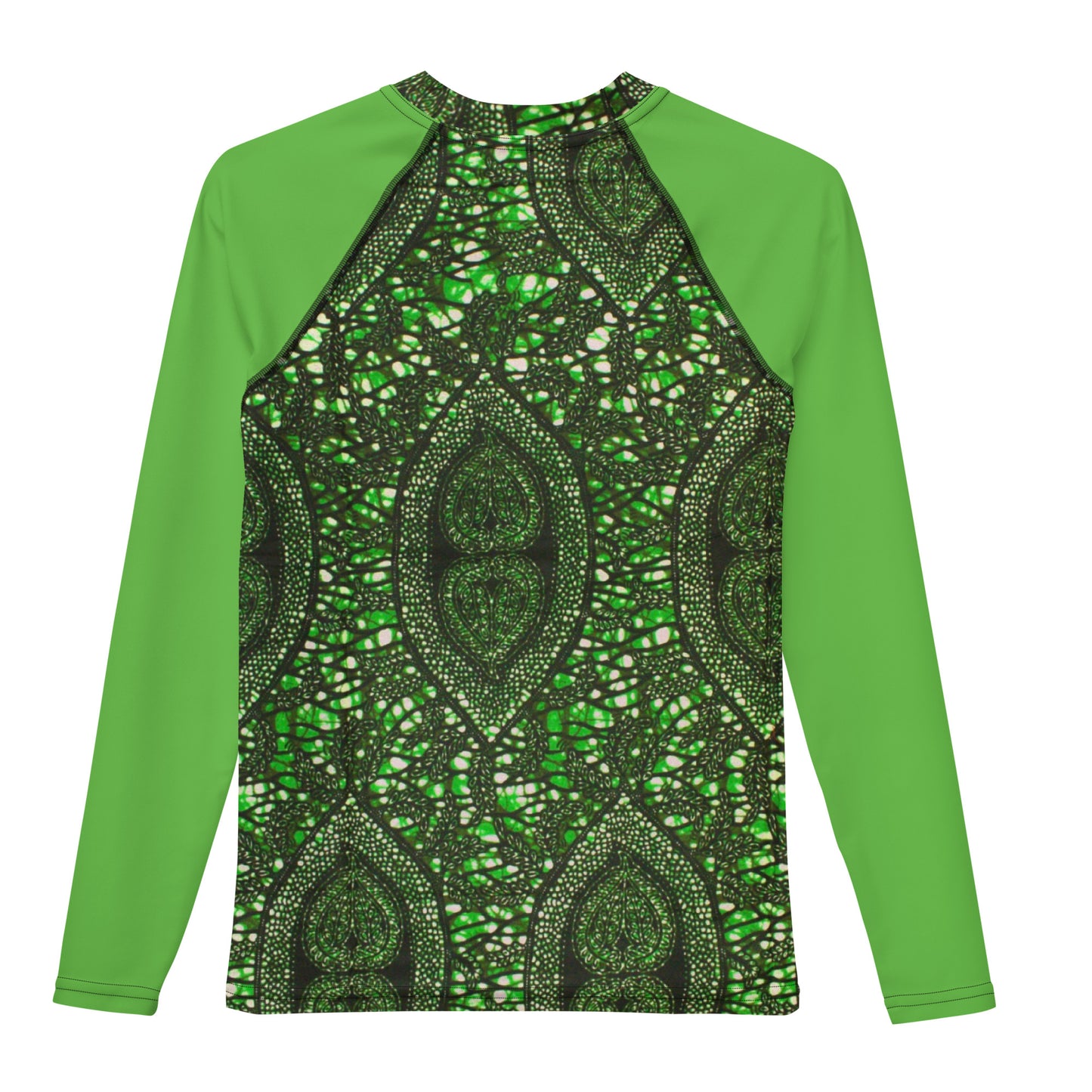 Green Peas Ankara Youth Rash Guard