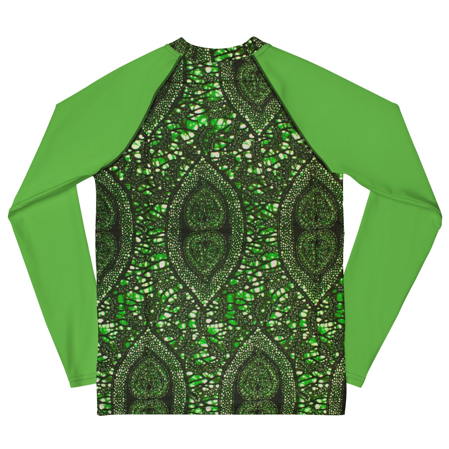 Green Peas Ankara Youth Rash Guard