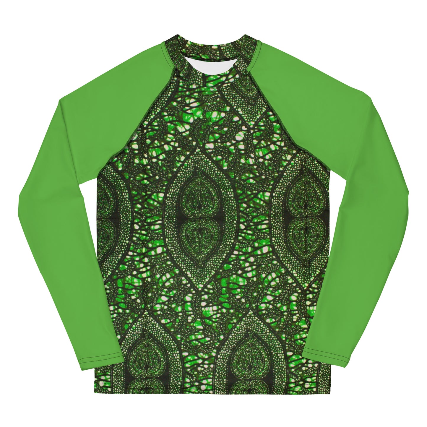 Green Peas Ankara Youth Rash Guard