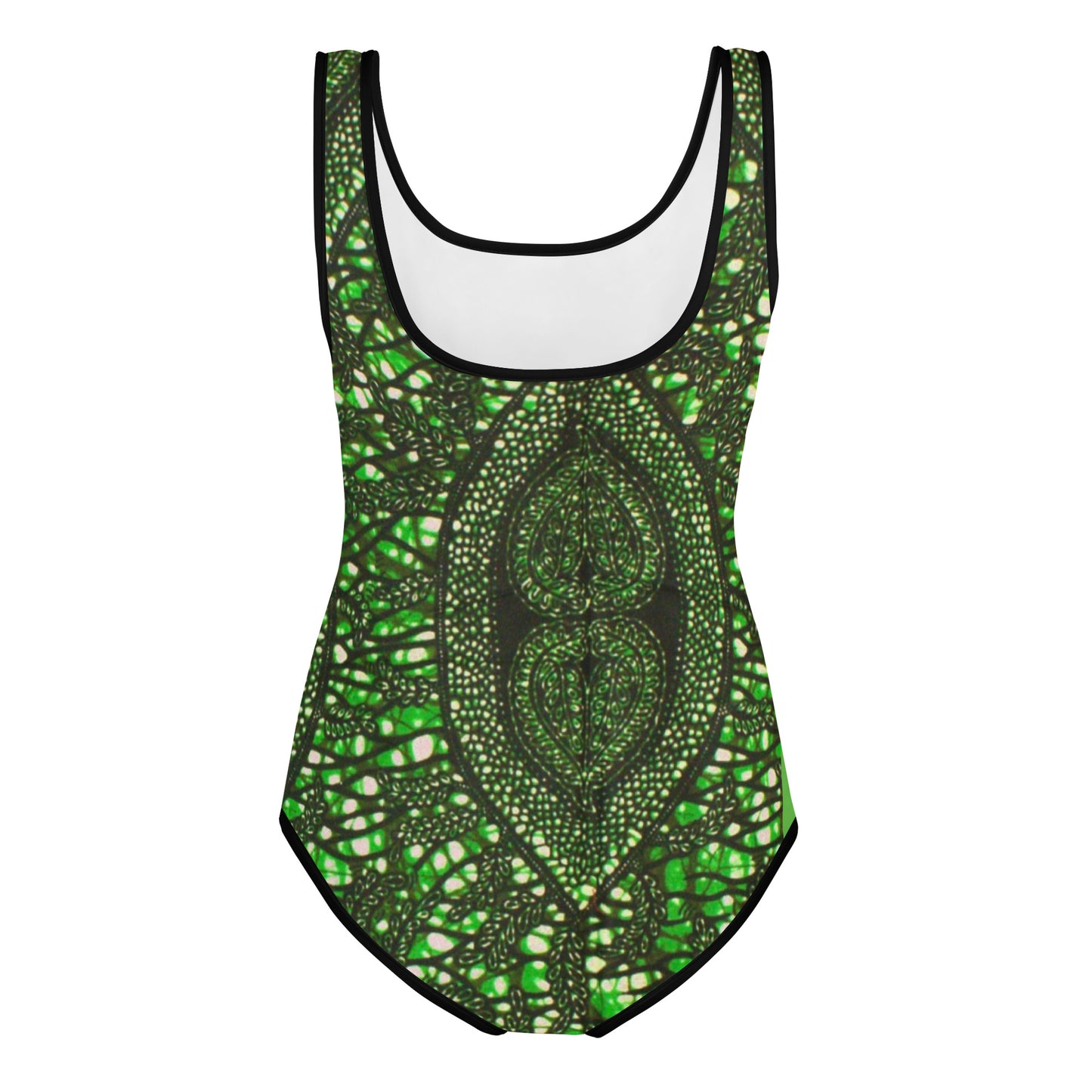 Green Peas Ankara Youth Swimsuit