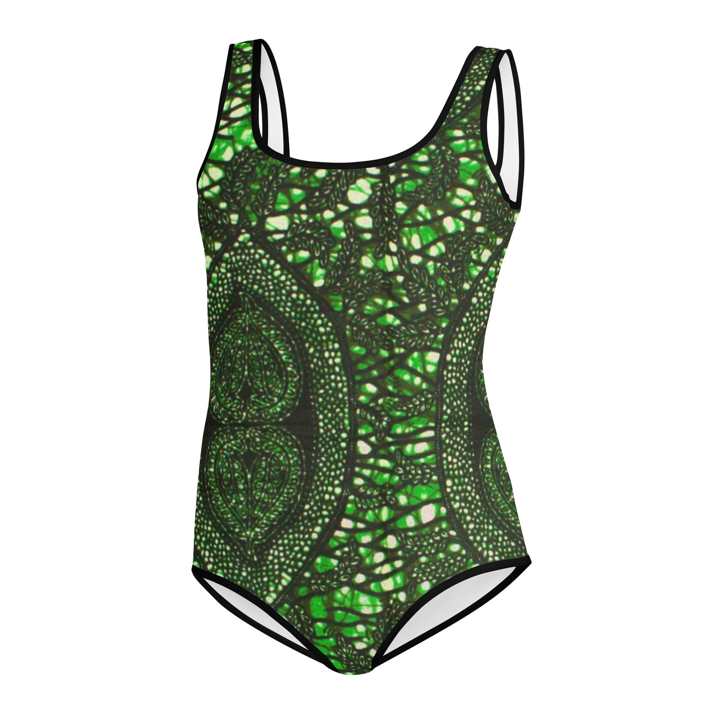 Green Peas Ankara Youth Swimsuit