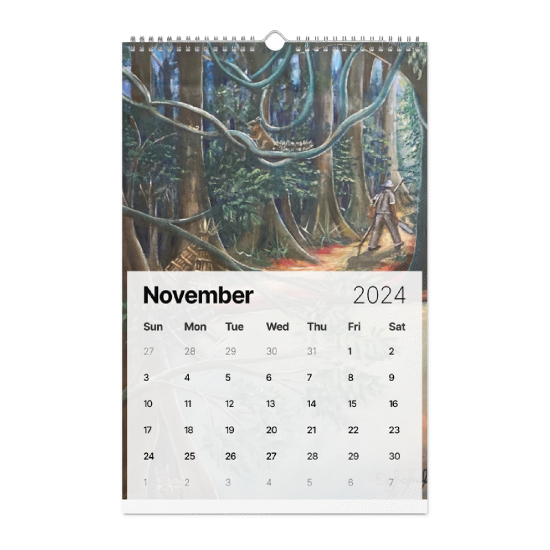 Rivers Wall Calendar (2024)