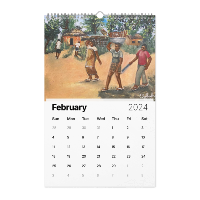 Rivers Wall Calendar (2024)