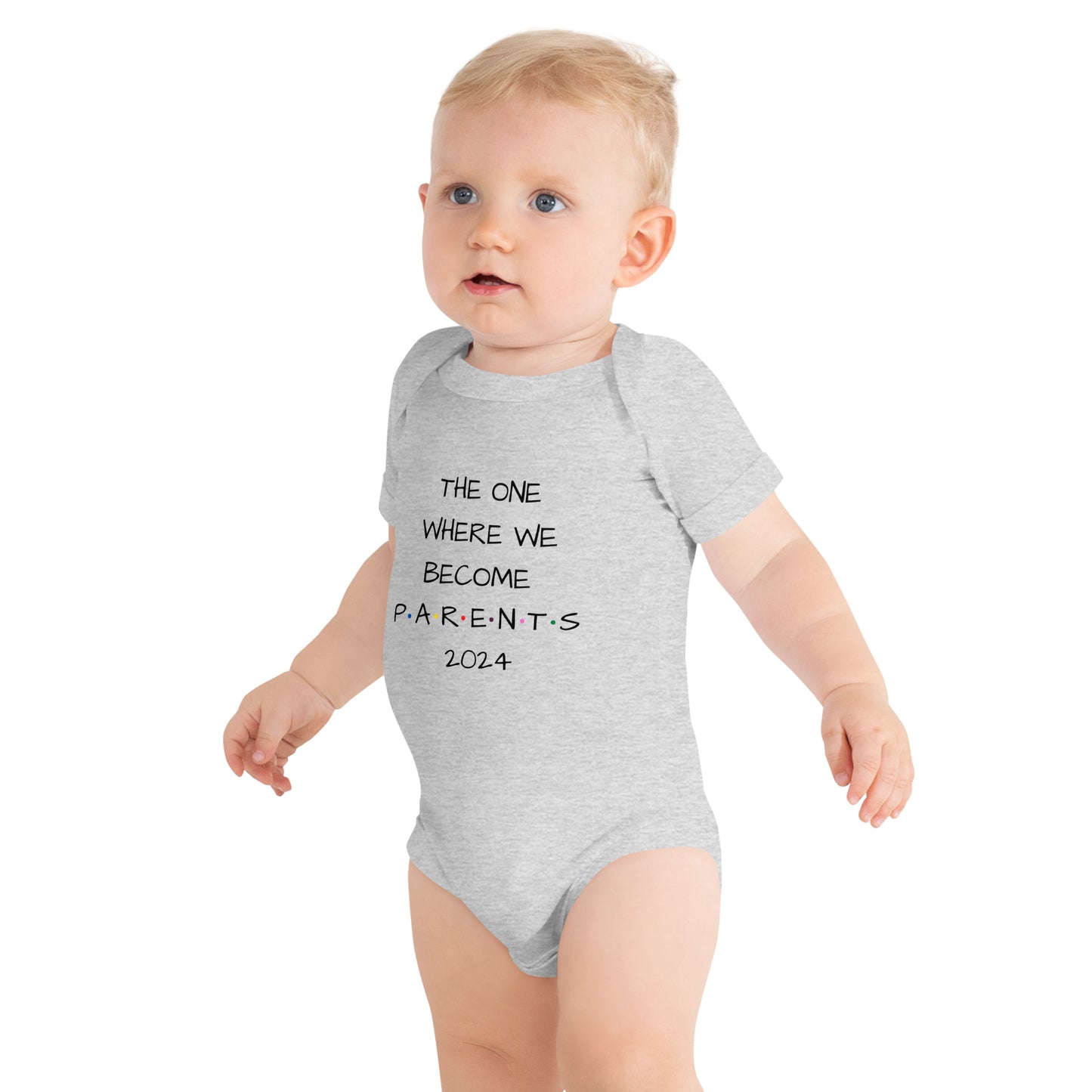 The One Where We Become Parents 2024 Baby Short Sleeve One Piece