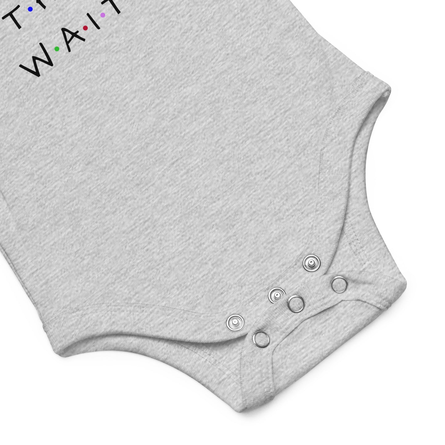 BORN 2024 Baby Short Sleeve One Piece With Cute Message