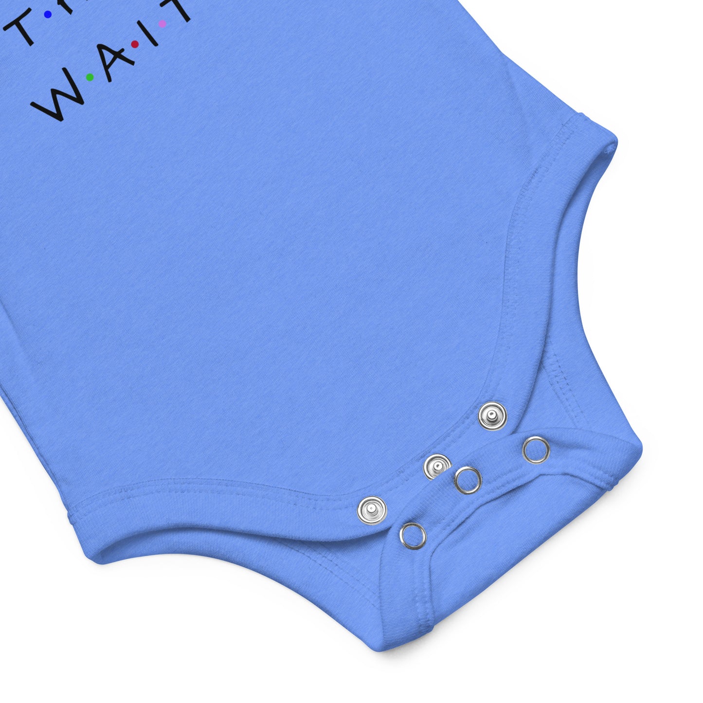 BORN 2024 Baby Short Sleeve One Piece With Cute Message