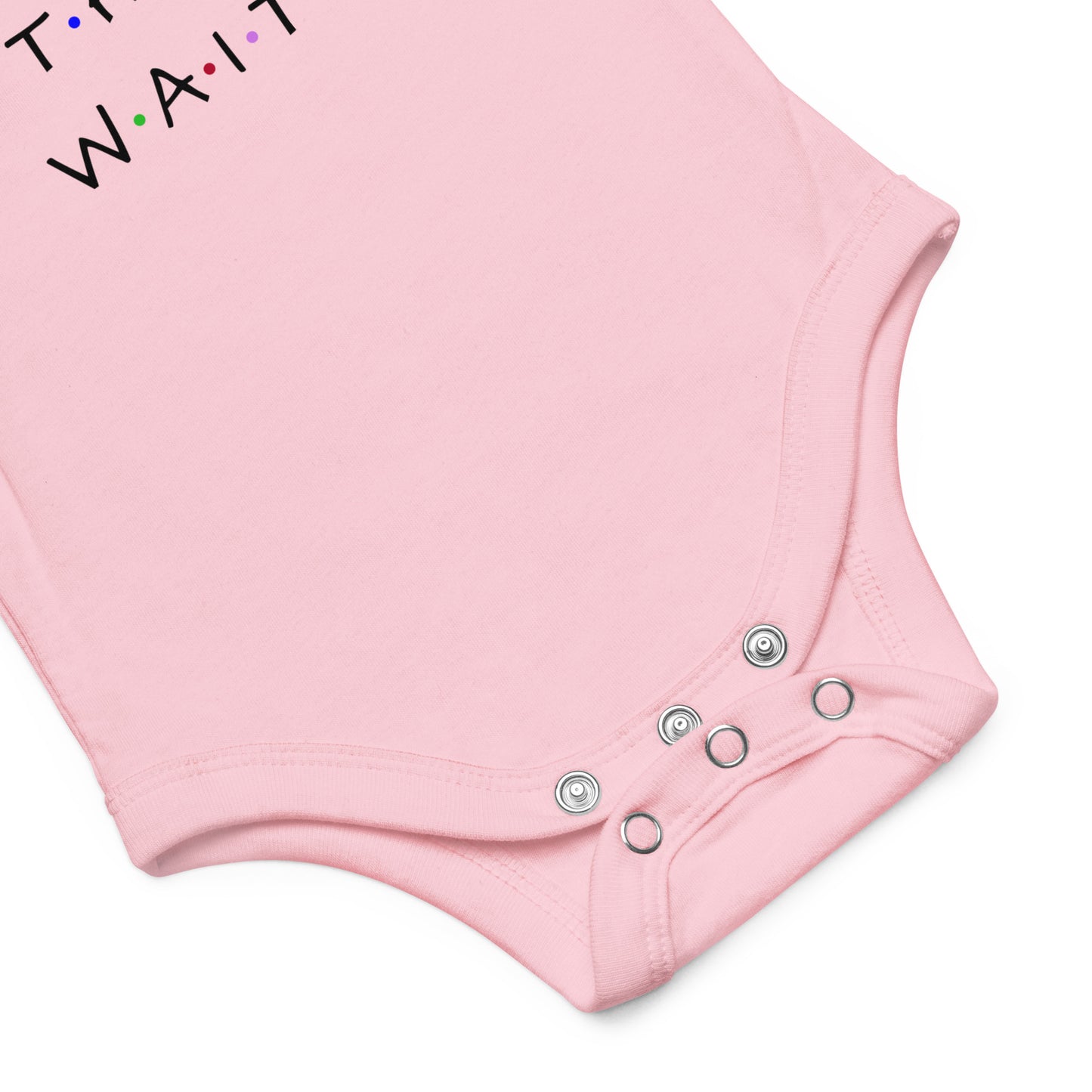 BORN 2024 Baby Short Sleeve One Piece With Cute Message