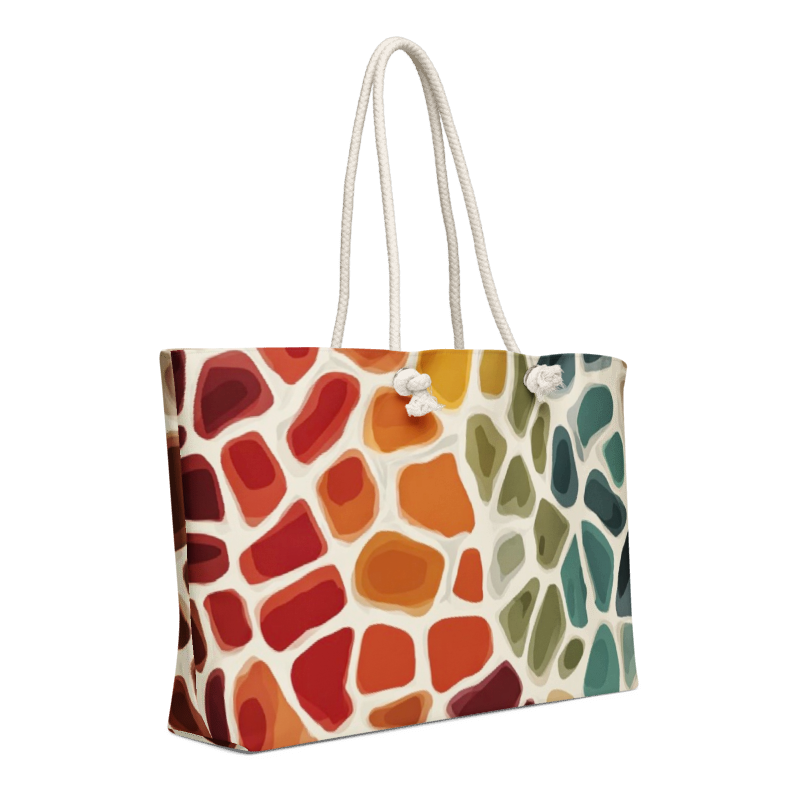 Giraffe Colour Oversized weekender bag