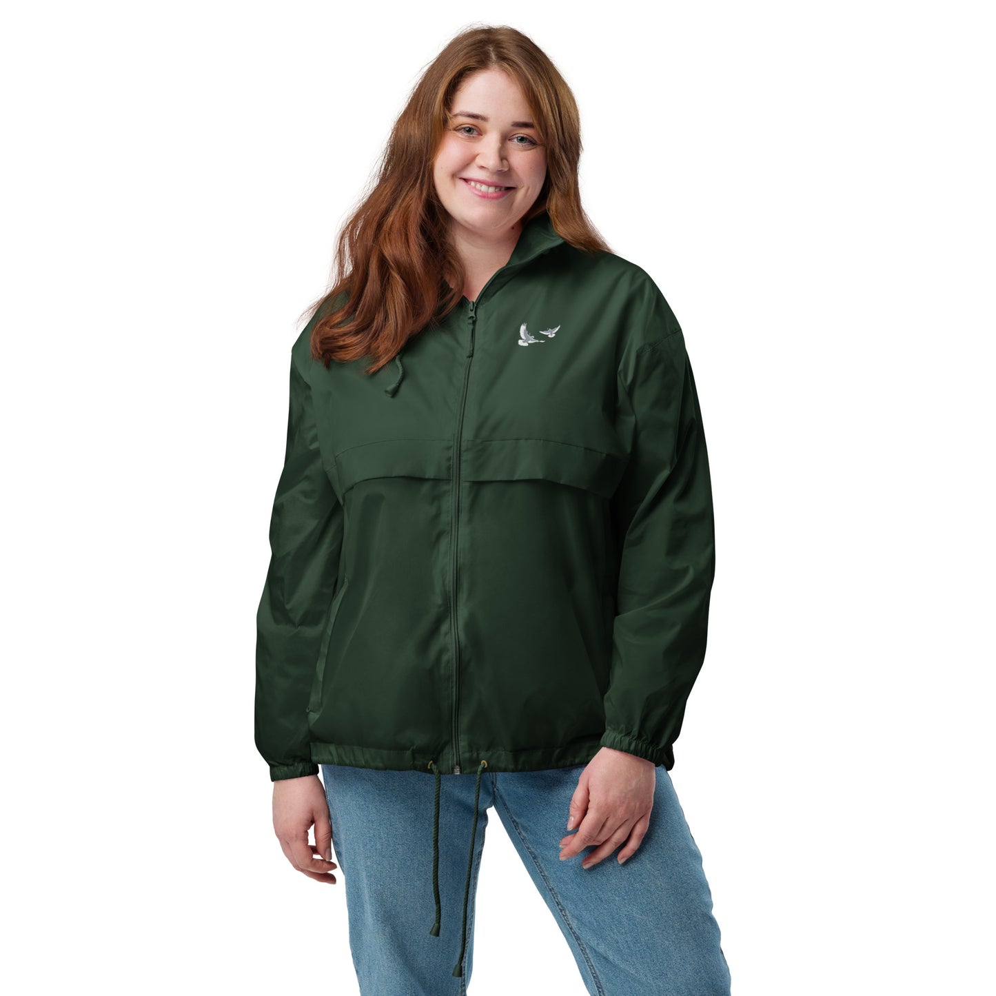 Dove Unisex Windbreaker