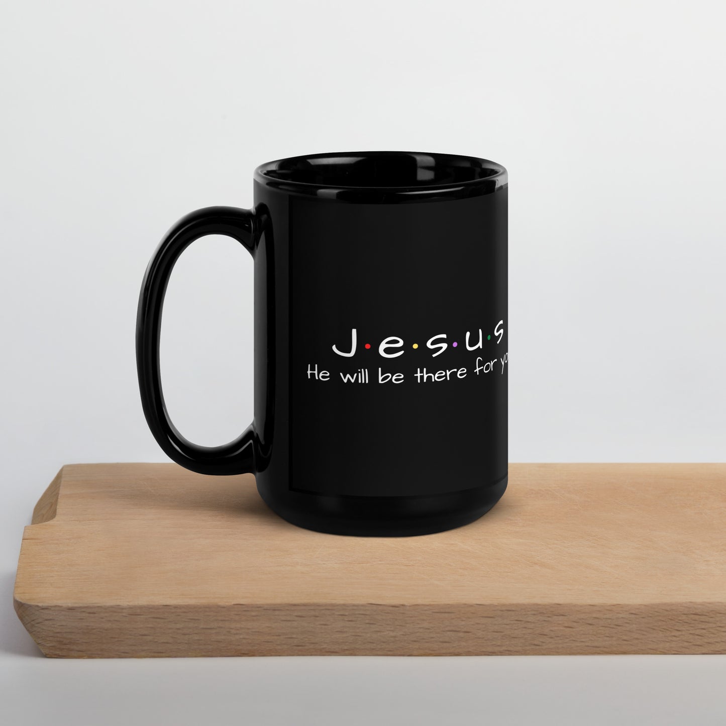 Don't Quit Black Glossy Mug