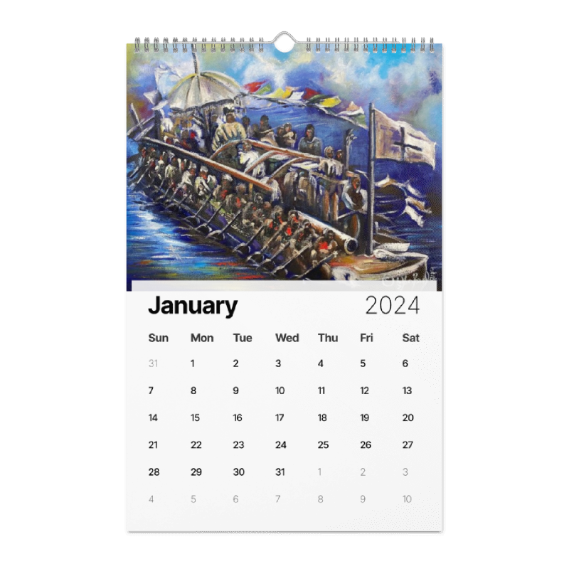 Rivers Wall Calendar (2024)