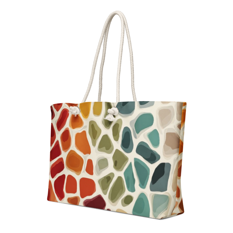 Giraffe Colour Oversized weekender bag