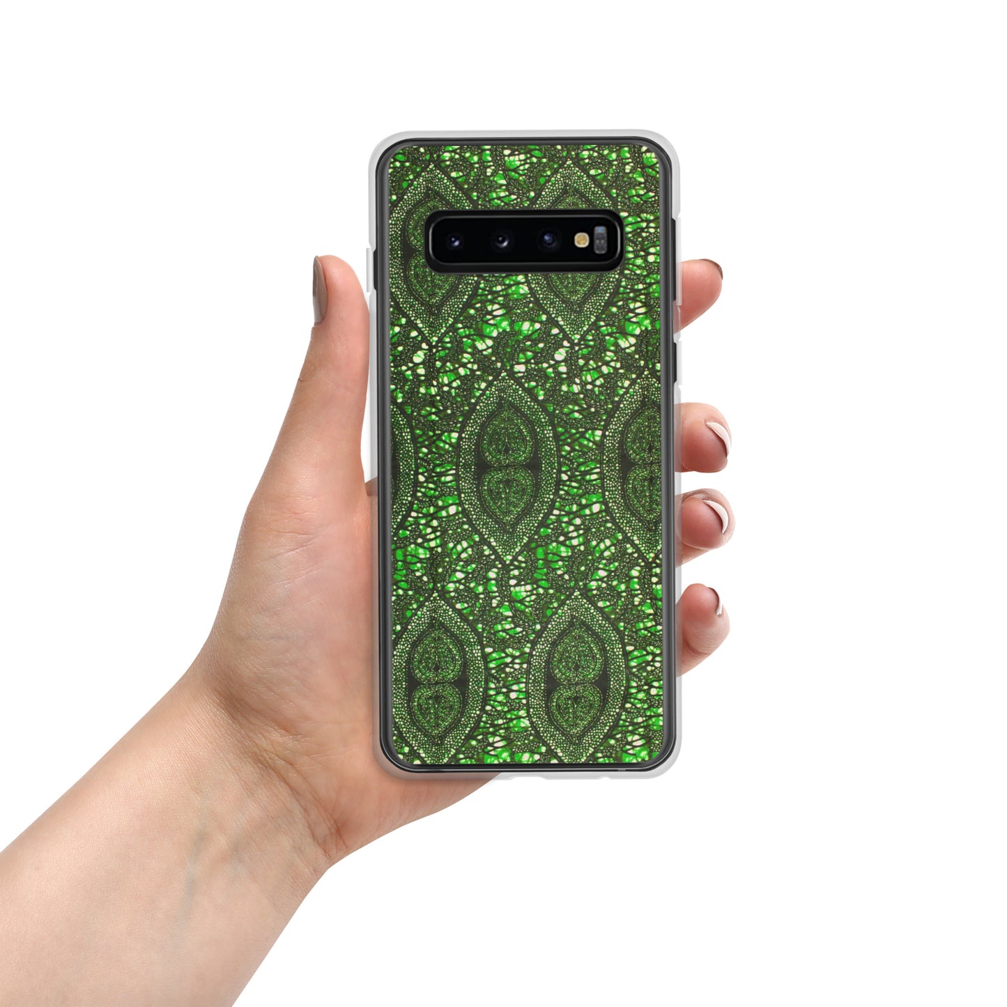 Green Peas Ankara Clear Case for Samsung®