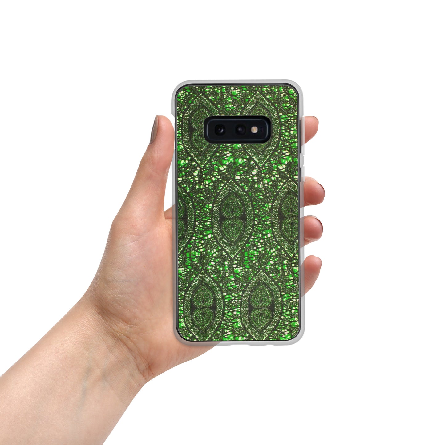 Green Peas Ankara Clear Case for Samsung®