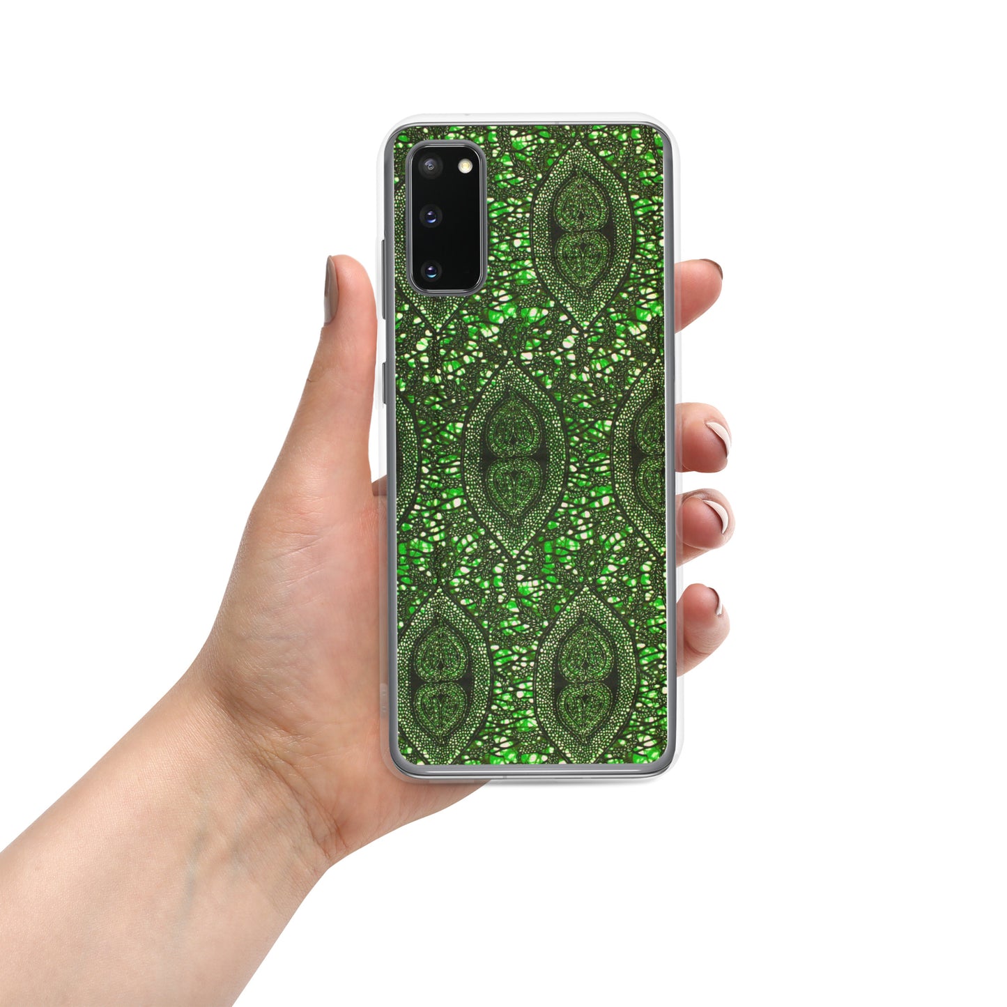 Green Peas Ankara Clear Case for Samsung®