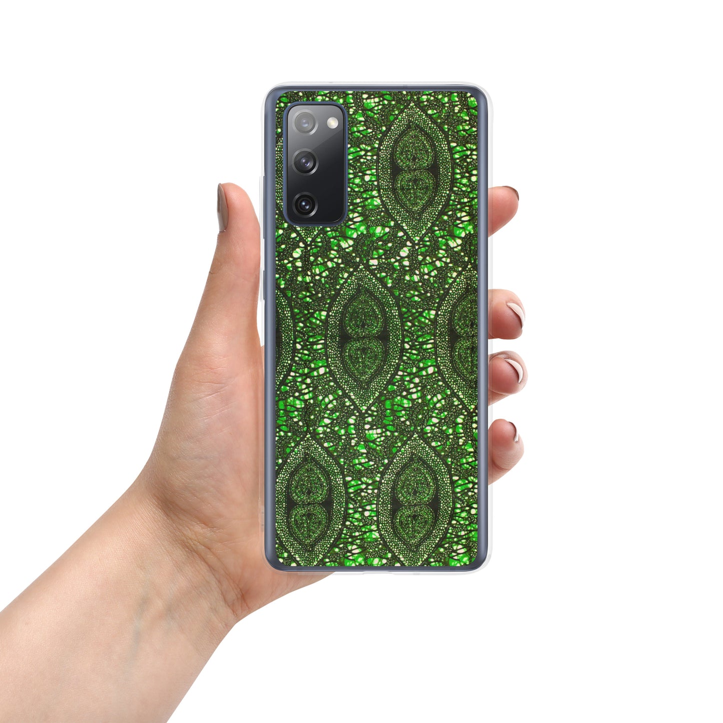 Green Peas Ankara Clear Case for Samsung®