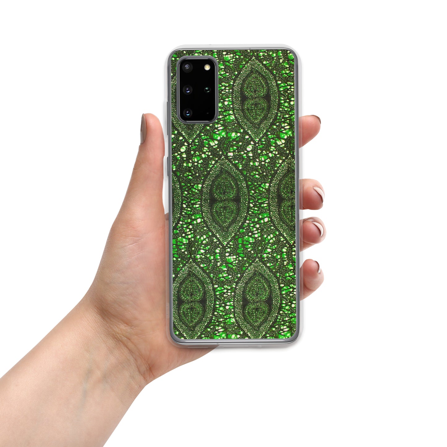 Green Peas Ankara Clear Case for Samsung®