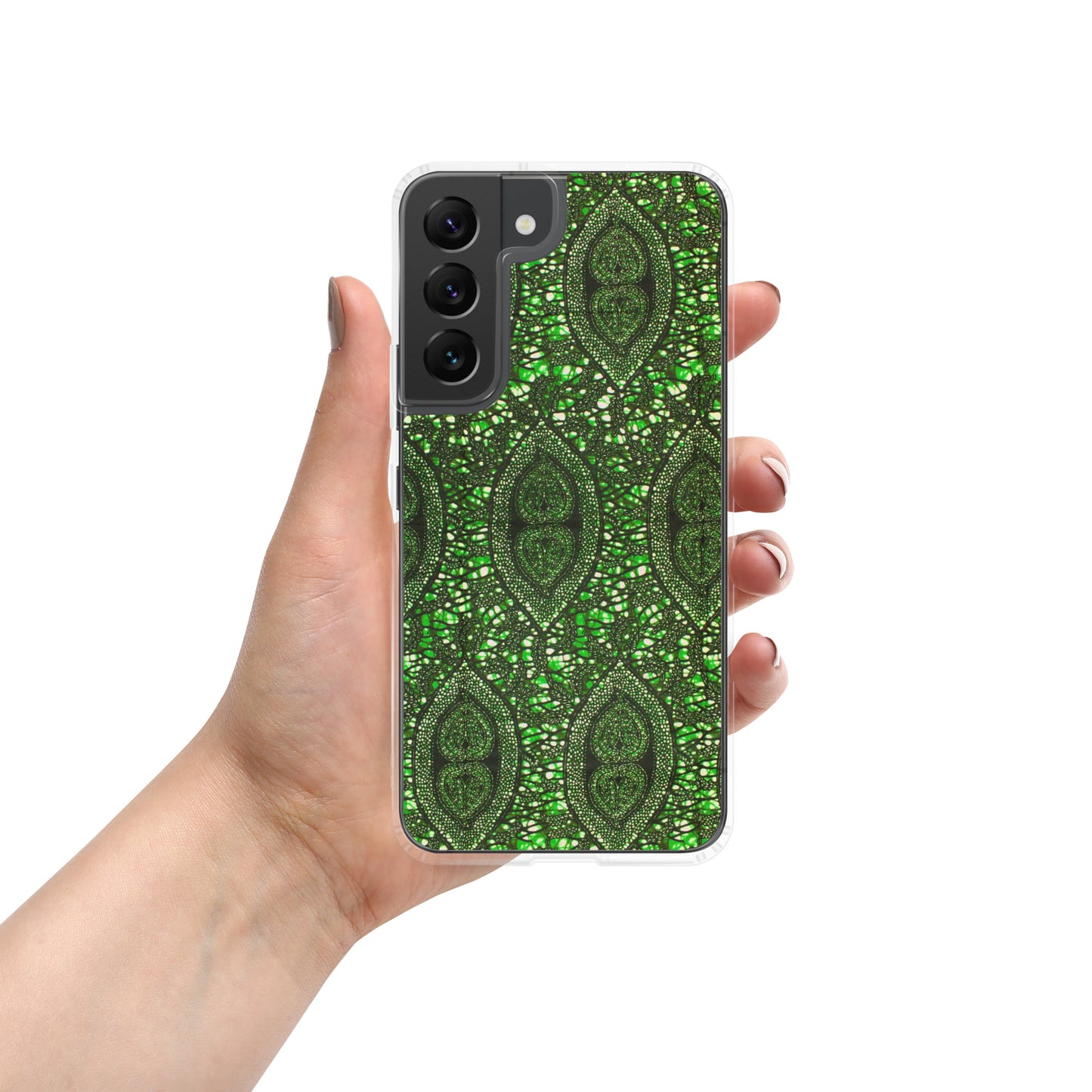 Green Peas Ankara Clear Case for Samsung®