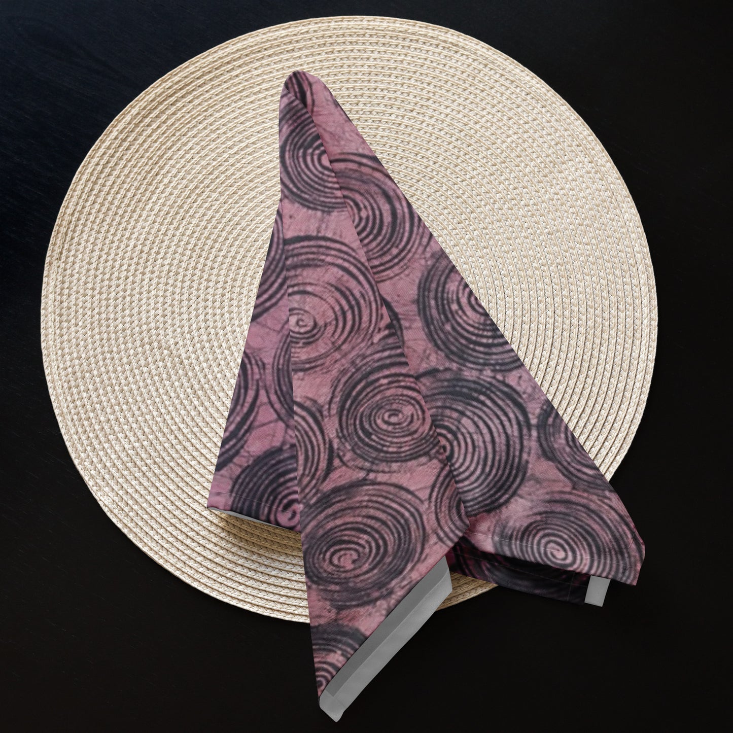 Swirls Cloth Napkin Set