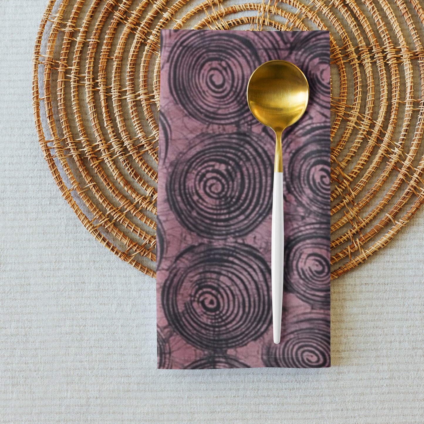 Swirls Cloth Napkin Set