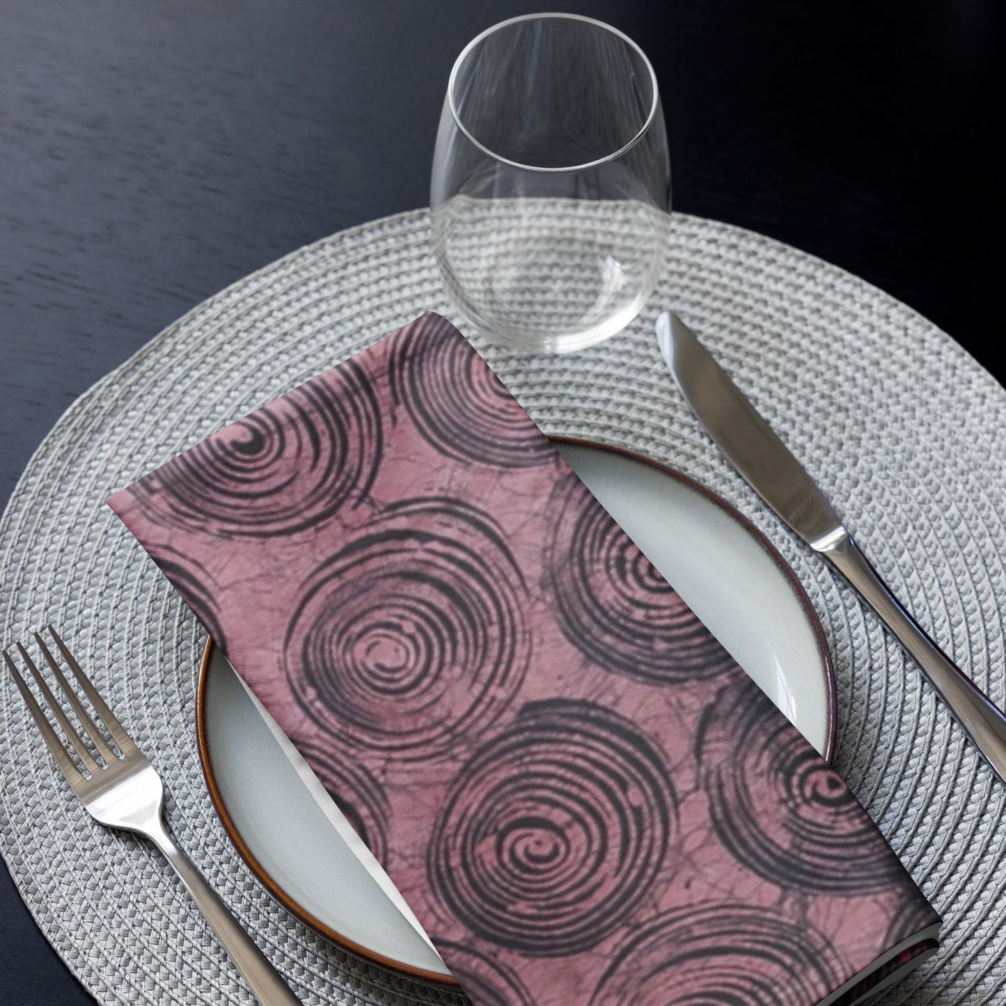 Swirls Cloth Napkin Set