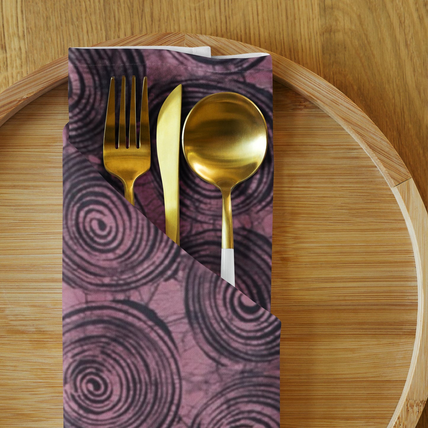 Swirls Cloth Napkin Set