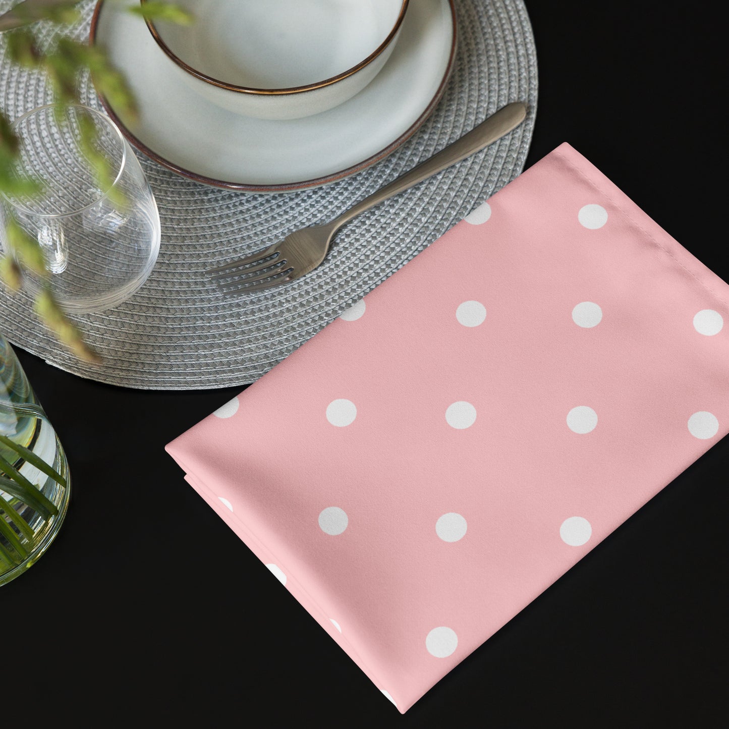 Polka Dot Cloth Napkin Set