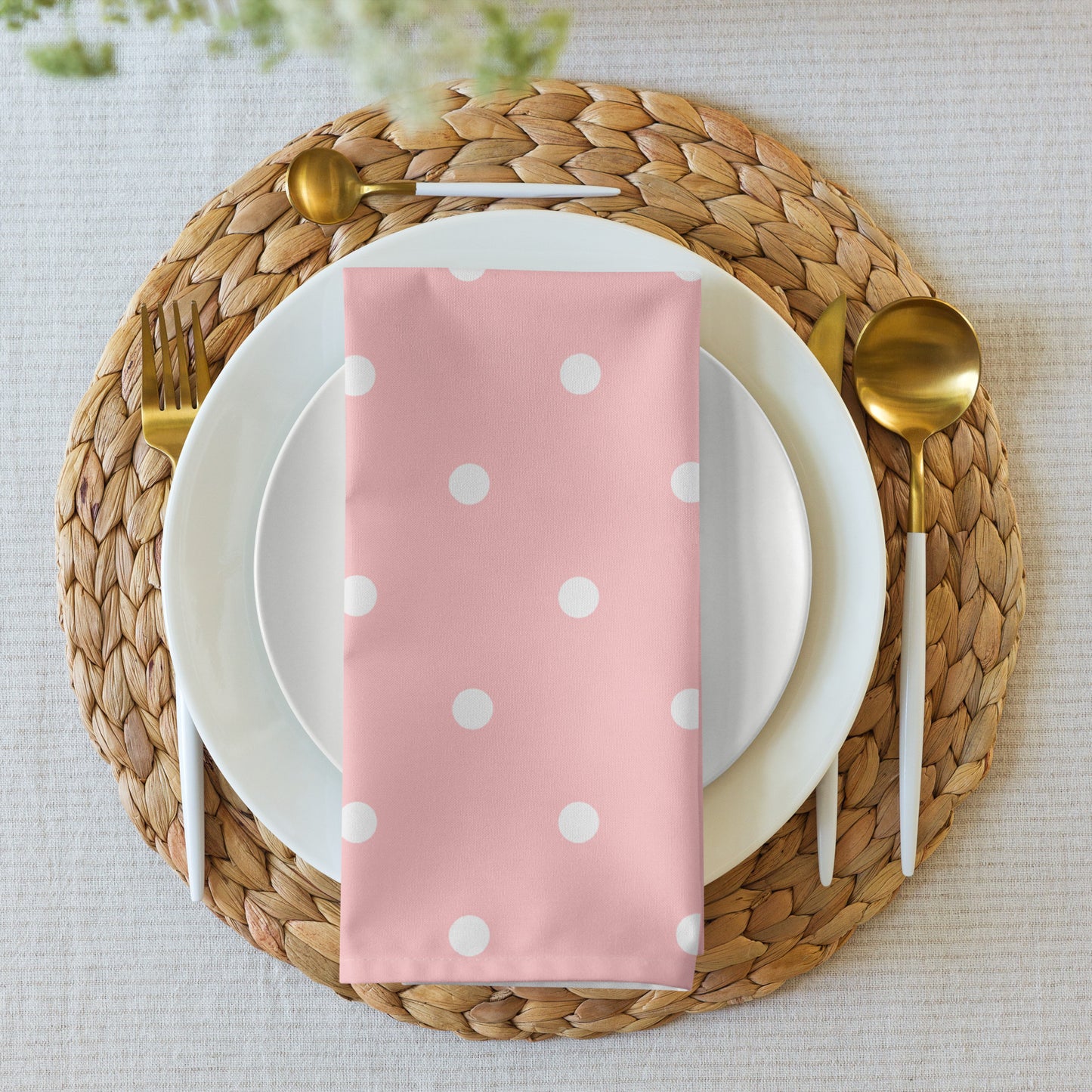 Polka Dot Cloth Napkin Set