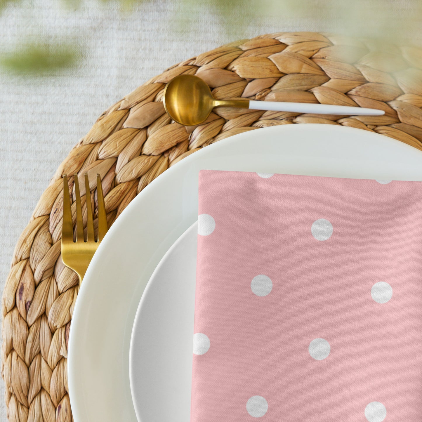 Polka Dot Cloth Napkin Set